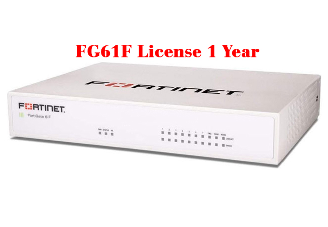 Fortinet Fortigate FG-61F-BDL-950-12 Bundle Security Appliance 10 x GE RJ45 Ports Max 25 User